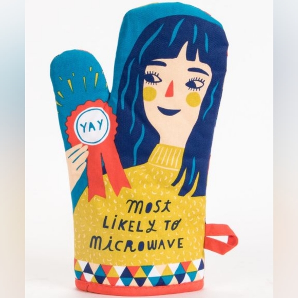 Blue Q Other - Most Likely To Microwave Oven Mitt from Blue Q